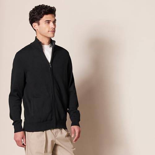 Amazon Essentials Men's Full-Zip Cotton Sweater2