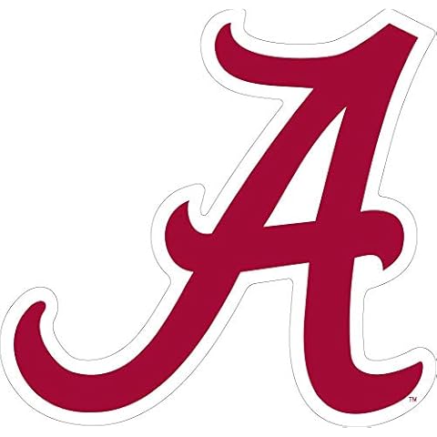 Alabama 3" Logo Auto DecalF Cover
