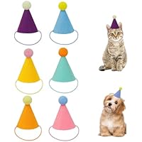 Auroriel 6 Mini Sombreros de Fiesta para Animales de Peluche