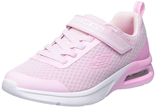 Skechers Girls Microspec Max-Epic Brights Sneaker, Pink, 2 Little Kid -  302343L