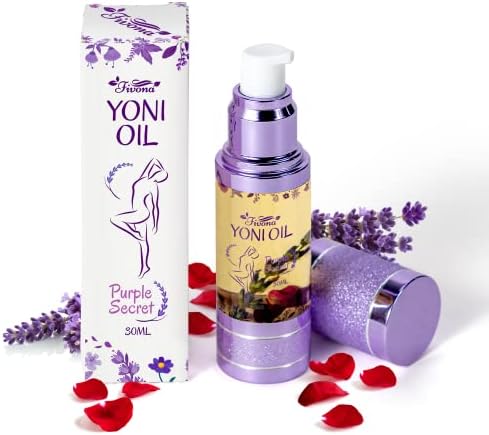 FIVONA pH Balanced Feminine Yoni Oil Purple Secret All-Natural for Soothing Care – Blend of Essential Oils – Moisturizing Recipe for Odor Control and Detox