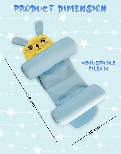 Image of Baby Head Protector Helmet for 6 Months to 3 Years | Soft Cotton Safety Cap with Air Ventilation | Infant Toddler Fall Protection Headgear for Boys & Girls (Sky-Blue)