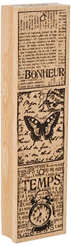 Florilèges FF213014 Sello Diseño Scrapbooking Pequeño Product Labels Vintage Beige 15 x 4 x 2,5 cm Cover