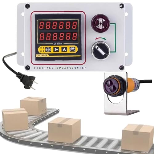 �����U���f�W�^�� LED �J�E���^�[�A��� LED ���Y���C���J�E���^�[�A�ő� 999999 �܂ŃJ�E���g�A�Z���T�[���� 30 �Z���`���[�g��/50 �Z���`���[�g��/70 �Z���`���[�g���A�H��A���[�N�V���b�v�A�R���x�A�x���g�p(70CM)