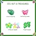 EDUMAN Flower Fairy Scavenger Hunt Dig Kit - Treasure Dig Kit Arts & Crafts, STEM Educational Toy with Clue Cards, Gemstone Dig Kits & DIY Jewelry Making Kits for Kids 6+ - Ideal Gift for Girls
