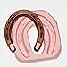 Large Horseshoe Silicone Mold Chocolate Fondant, Candy, Matte Resin Mold, Clay, Wax Flexible and Easy to Use