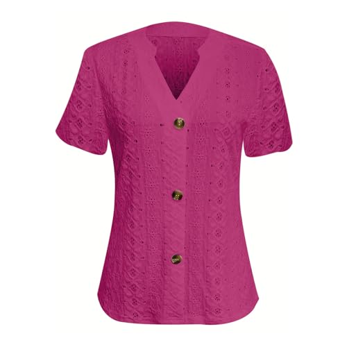 Tee Shirts for Women Summer Fall Short Sleeve V Neck Loose Fit Plain Tops Shirts Women 2025 Trendy Y2K3