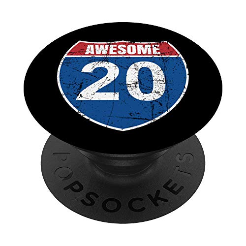 Regalos de cumpleaños número 23 para amigos, regalo de cumpleaños 2000 PopSockets PopGrip Intercambiable