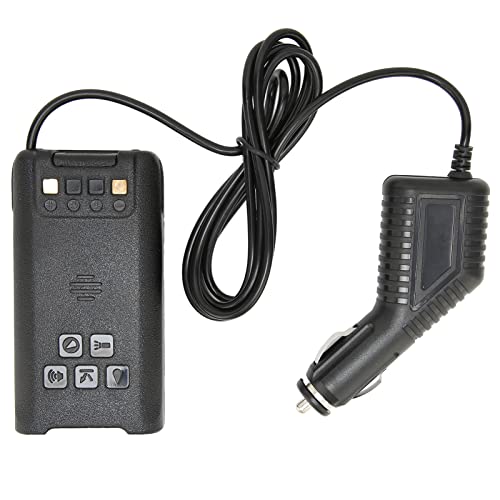 Autoladegerät Für Walkie-Talkie UV-9R Plus/Pro | 12,8V über Zigarettenanzünder | Sicher Mit Überstromschutz
