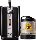 PerfectDraft – Pack Tireuse À Bière + 1 Fût Leffe Blonde 6L – Machine Pression À Domicile – Refroidissement À 3°C – 30 Jours Fraîcheur – Écran LED Température – Idée Cadeau Amateur Bière