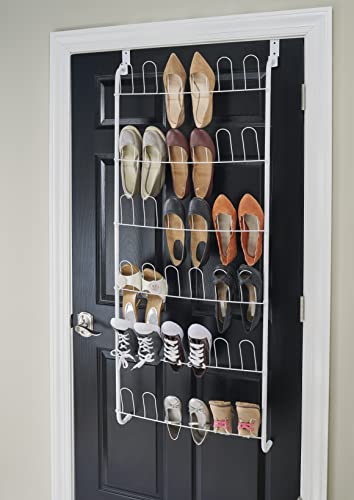 Closetmaid 8040 18-Pair Over-The-Door Shoe Rack #TOP6
