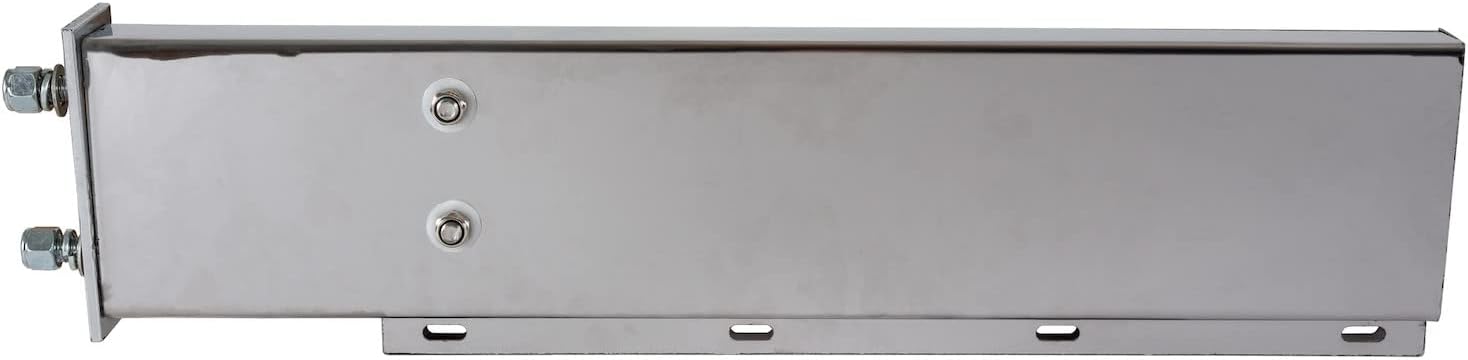 Buyers Products LB6303SST 30" Stainless Steel Mudflap Hangers for Semi Trucks, 2 Lightboxes with 4" Light Cutouts, 30" Lx3 Dx6 H, Includes Driver and Passenger Side Boxes, Lights NOT Included