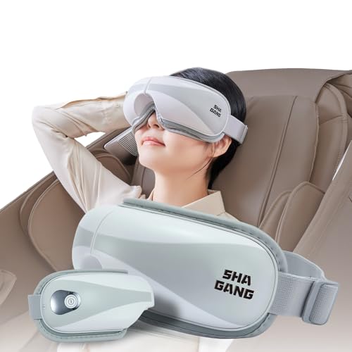 SHA GANG Augenmassagegerät mit Wärmetherapie...