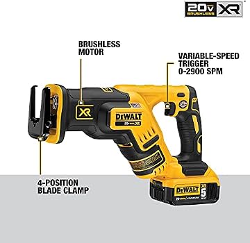 DEWALT 20V MAX XR Compact Reciprocating 