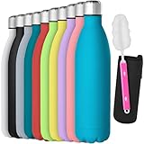 2. 【12H Caliente / 24H Frío】: El recipiente de acero inoxidable al vacío de doble pared aísla el calor por hasta 12 horas y el frío aísla por aproximadamente 24 horas. ！ Nota！ ： Esta botella térmica no se mantiene completamente a la temperatura inicial, se verá afectada por la temperatura exterior de la botella. Para obtener más detalles, consulte el gráfico de líneas de la imagen.