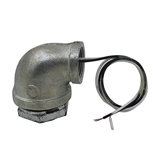 Portalampada Steampunk Portalampada Industriale Vintage Per Lampada In Ferro Vintage 1/2 3/4 1 1-1/4 1-1/2 Pollice (2 Vie 90 Gradi, 1-1/2 Pollice)