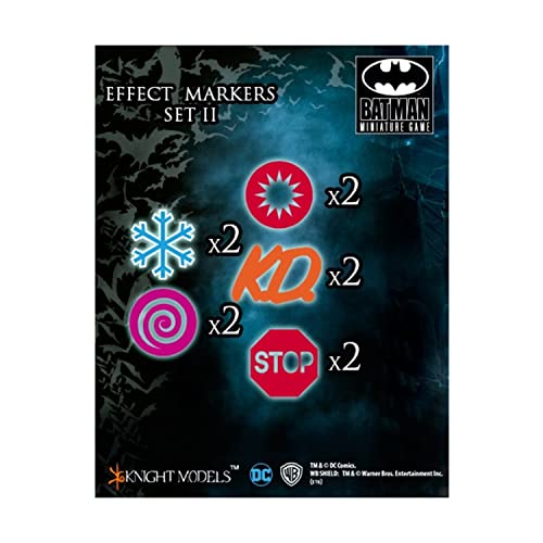Batman Miniature Game: Accessories: Effect Markers Set 2 Cover