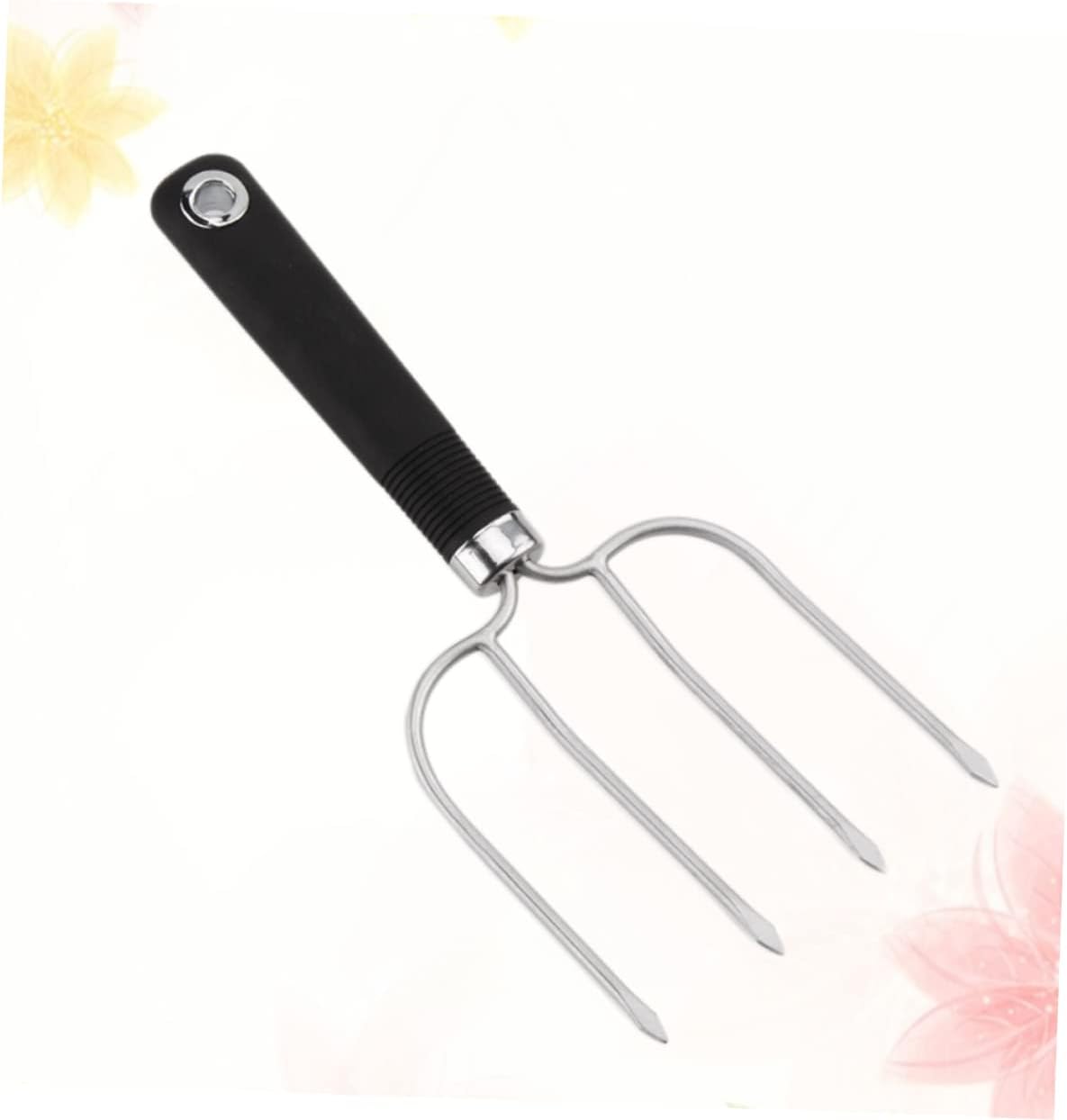 2Pcs Stainless Steel Turkey Forks Four Prongs for Meat Carving