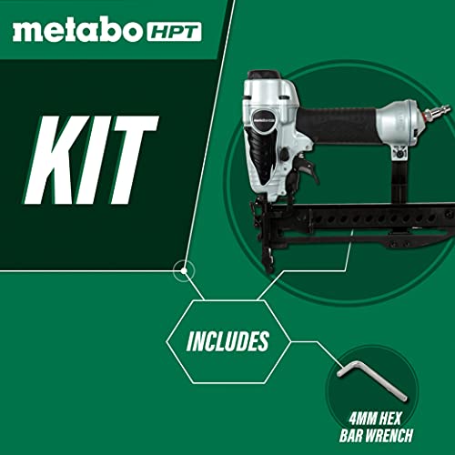 Metabo Hpt Construction Stapler | Pneumatic | 7/16-Inch Staples | 16 Gauge Standard Crown | High Capacity Magazine | Cylinder Valve Driving Mechanism | N5008Ac2 #TOP2