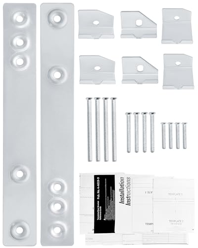 IWIWE WX4-A019 Microwave Under Cabinet Mounting Kit Compatible with GE Under...