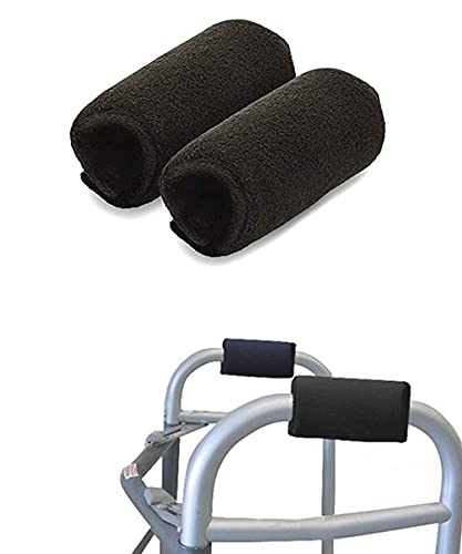 Universal Walker Gepolsterte Handgriffbezüge, Komfort-weiches Kissen Memory Foam Kern Polsterung für ältere Menschen und Behinderte Cover