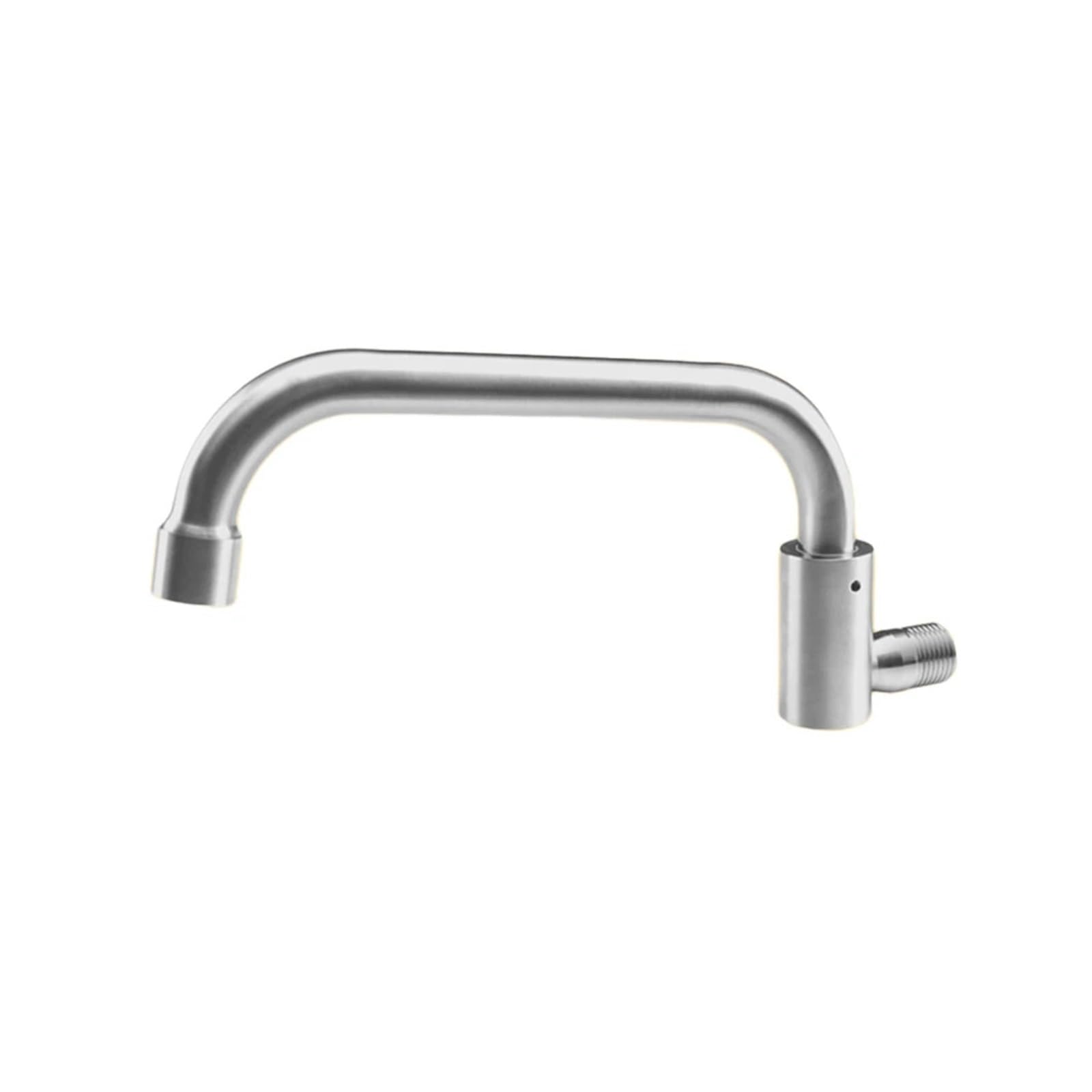 BNGDFDGH Wall Mounted Kitchen Faucet Stove Dedicated Swing Tap Water Purifier Single Lever Hole Stainless Steel Bathroom(20cm)