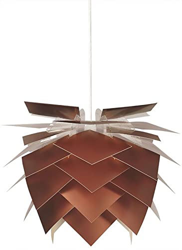 Dyberg Larsen PineApple Copper Look Medium Hanging Pendant, 45 cm Diameter
