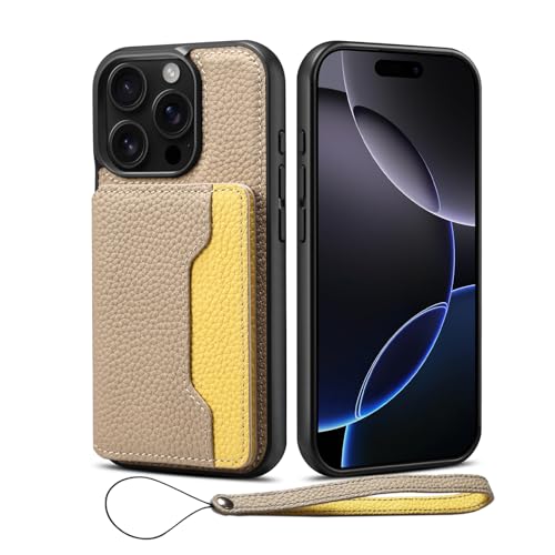 Amazon.co.jp: TUHUDOO ケース 手帳型 for iPhone 16 Pro Max 用