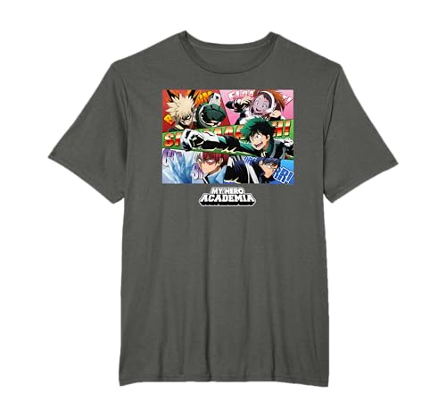 Ripple Junction x My Hero Academia Class 1-A Group Anime Camiseta