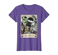 Frankenstein Monster And Bride Romantic spooky Halloween couples matching shirt. Retro vintage horror style design for classic horror movie lovers with a swarm of bats lurking in the background. For Halloween enthusiasts and lovers, husband, wife, co...