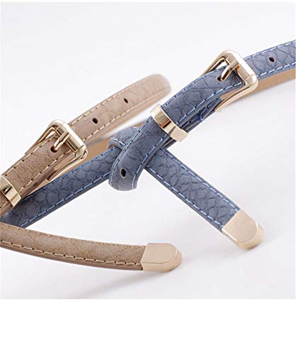 Andongnywell Women's Fashion Print Dress & Jeans Waist Belt Ladies Snakeskin Belt Snake Print Waistband3