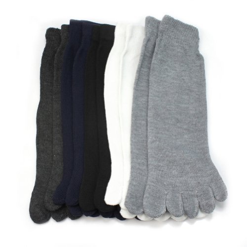 5 Pairs Fashion Men Unisex Five Fingers Separate Toe Socks Comfortable Warm Hot