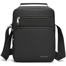 BAIGIO Small Crossbody Bag for Men Shoulder Bag Man Purse Men Small Messenger Bag Shoulder Bags Casual Business