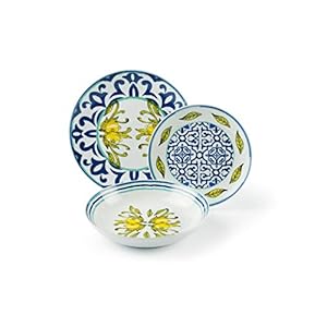 Excelsa Amalfi dinerset, 18-delig, porselein