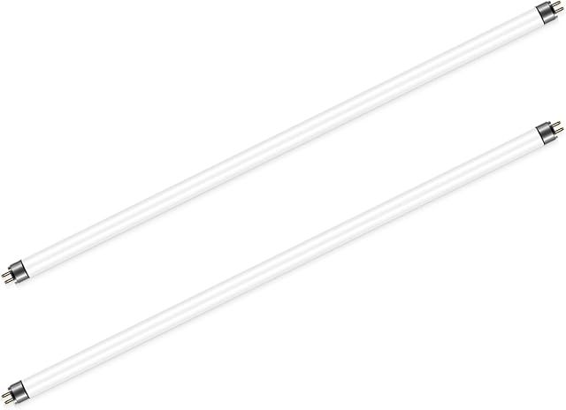 Paquete De 2 Tubos Fluorescentes T5 De 14W, Tamaño: 563 mm, Blanco Cálido 3000K, 1250 LM, Casquillo G5, Lámpara De Bajo Consumo, Luz De Emergencia De Bajo Consumo Para Cocina, Baño, Armario Y Garaje