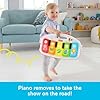 Fisher-Price Baby Playmat Deluxe Kick & Play Piano Gym for Learning & 2 Maracas Soft Rattles for Newborn to Toddler Play Ages 0+ Months #5