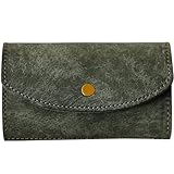 [AURAMU] 日本製 キーケース イタリアン レザー 小銭入れ 本革 レディース メンズ スマートキー対応 財布 コインケース MARGOT LUIGI フォレスト