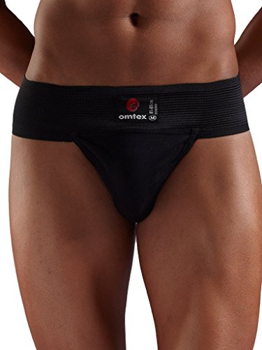 Image of omtex Cotton Neo Supporter, Men's Large (Black) Cotton Tokyo Supporter, Men's Medium (Black)