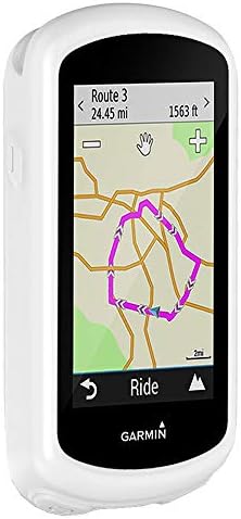 subtel® Silicone Case Compatible for Garmin Edge 1030 / Edge 1030 Plus Cover - Protective Bumper Shell Skin Shockproof Rubber Housing for GPS SatNav Sat Nav Navi - Black