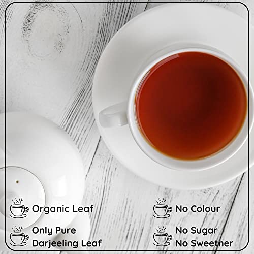 Image of Radhikas Fine Teas Hormonal Balance Strawberry Leaf | Strawberry Green Tea Blend | Fruity Loose Leaf Tea | 50g | Makes 25 Cups