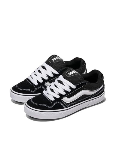 Vans Herren Caldrone Sneaker Caldrone Trainers, SUEDE/MESH BLACK/WHITE, 39 EU