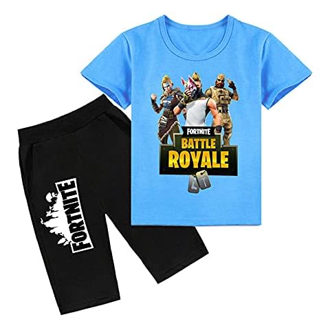 Conjunto de Verano para niños - Camiseta de Manga Corta Top + pantalón Cover