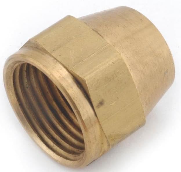 Replacement for Anderson Metal Brass 3/8" Pipe Tubing Short Flare Nuts 1374248