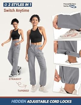 thumbnail: Moosehill 3/4 Cargobroek Voor Dames – Waterdicht, Ademend, Met 6 Zakken – Perfect Voor Wandelen En Reizen