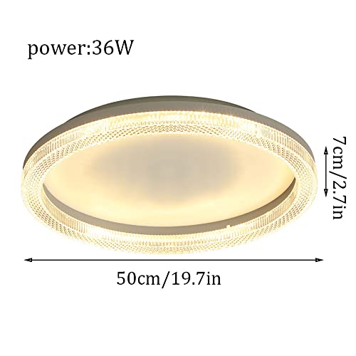 Lámpara de techo LED circular para crear un ambiente acogedor en tu dormitorio 5