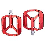 RUTSCHPEDALE: Kugellager-System jeden Plattform Pedal Schlaganfall, Rutsche glatt, Pedale Körper mit Nylonfaserverbundwerkstoff und Aluminiumlegierung Spindel macht Mountainbike-Pedale mehr stabil und langlebig, Festigkeit und Korrosionsschutz zu optimieren.