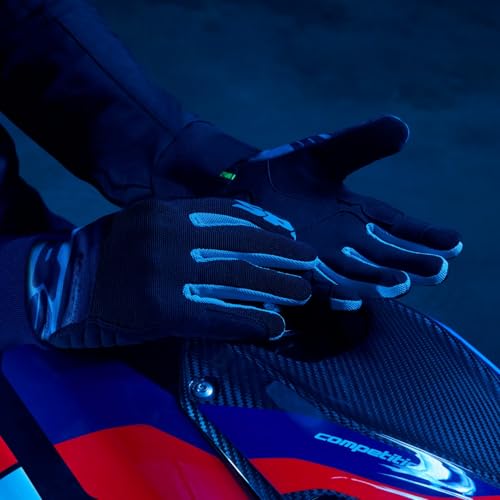 Gants SPIDI FLASH KP en textile respirant pour moto de route - 5