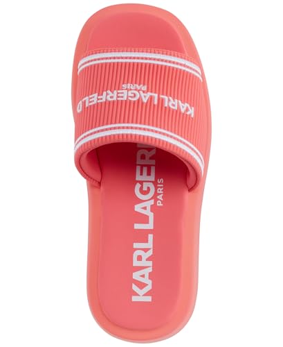 Image of KARL LAGERFELD Women's Ohare Platform Sandal With Logo