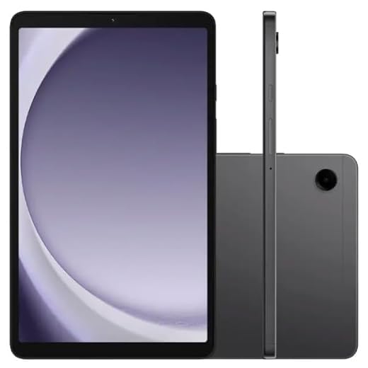 Tablet, Galaxy A9, SM-X110, 128Gb Interno, 8Gb Ram, Wi-Fi e 4G, Versão Global, 8.7 Polegadas, Cinza