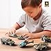 Lollipop US Army Die-Cast Vehicle Set - 6 Military Vehicles for Toddlers & Kids, Army Trucks, Jeeps, Recon Force Toys for Boys Age 4-7, Officially Licensed Army Action Set for Adventures